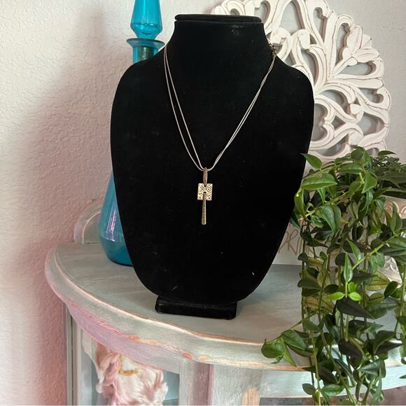 Chico’s Double Strand Necklace - Picture 1 of 7